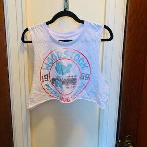Woodstock Extreme Crop Top Muscle Tee